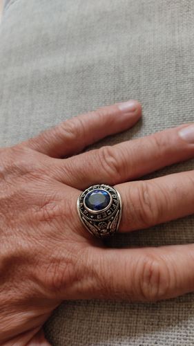 Customer photo review of Bague Américaine en Argent