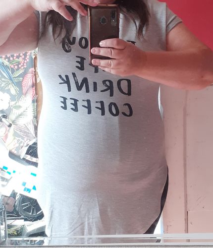 Customer photo review of Waist Training Leggings Black