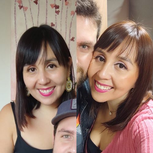 Reseña con foto de un cliente sobre Henna Jamila Hair