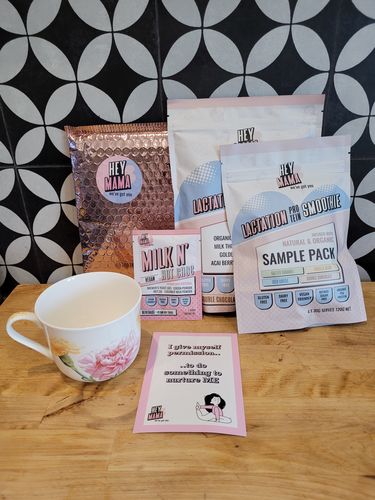 Customer photo review of Lactation Protein Smoothie Sampler Bundle -(1x 300g Flavour of your choice + All 4 flavours)