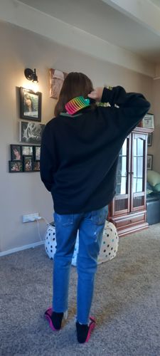 Customer photo review of My Sensory Space Detangler Hairbrush