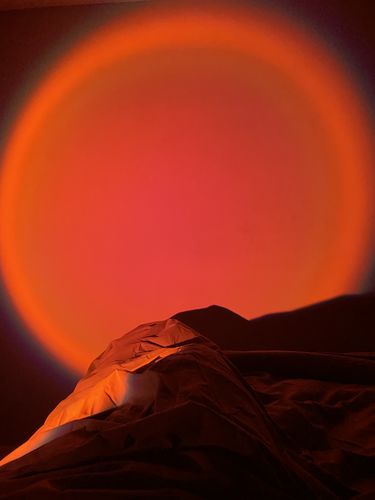 Customer photo review of The Sunset Lamp™