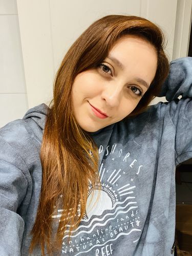 Reseña con foto de un cliente sobre Henna Jamila Hair