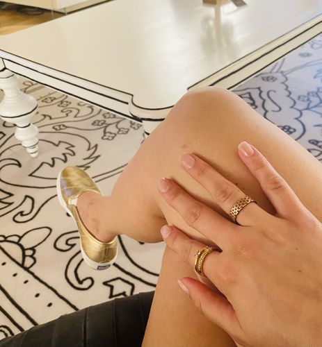 Customer photo review of Jeweled Ring | Adjustable