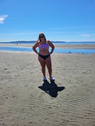 Customer photo review of 'Freedom' Regular Rise Cheeky Bikini Bottom