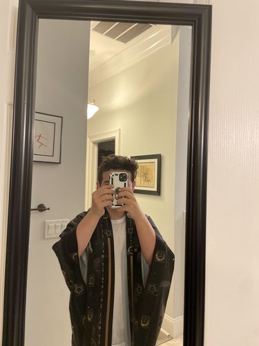 Customer photo review of Astrology Haori Kimono Cardigan