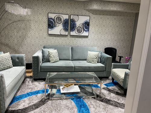 Customer photo review of Krista Cofee Table - Silver