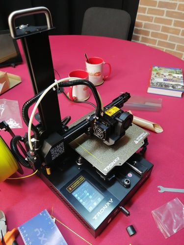 Customer photo review of CRUX 1 Mini 3D printer 180*180*180mm Fast Assembly Direct Drive Portable Desktop 3D Printer