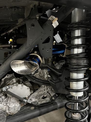 Customer photo review of RPM SxS Can-Am X3 TITANIUM TI E-Valve 3" Electronic Dump Valve Exhaust / Mid pipe