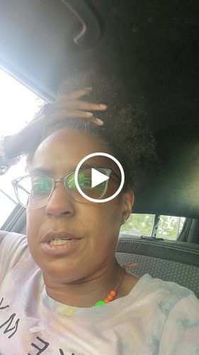 Customer video review of Oversized, Thick Afro-Puff Scrunchies™