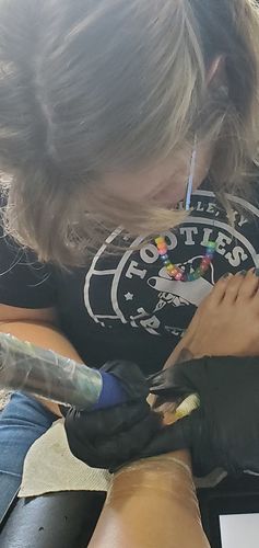Customer photo review of Signature Tattoo Numbing Cream
