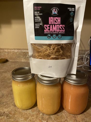 Customer photo review of St Lucia Wildcrafted Sea moss
