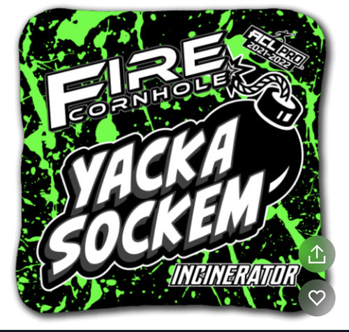 Customer photo review of Yacka Sockem Incinerator - Set of 4