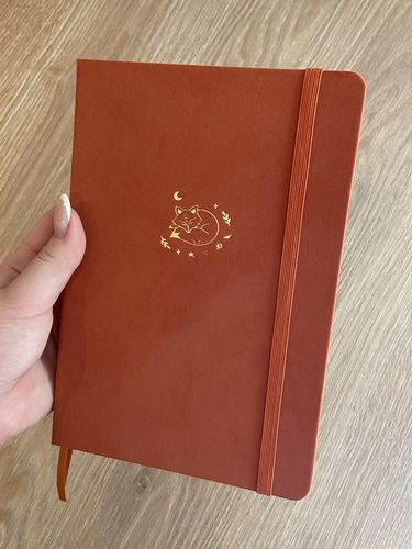 Customer photo review of Tsuki Kraft Paper Limited Edition Bullet Journals ☾