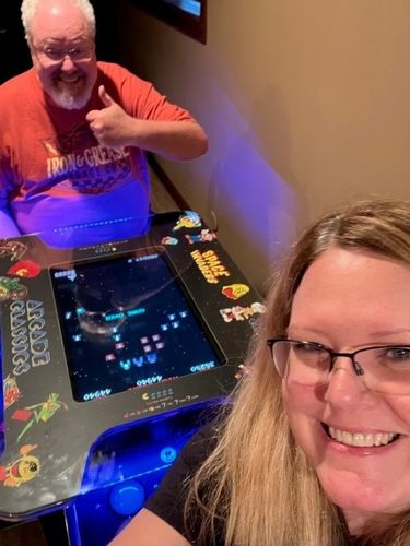 Customer photo review of ABVIDEOARCES Arcade Machine 3505 Cocktail cabinet retro Multi-cade