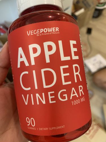Customer photo review of 2 Pack Organic Apple Cider Vinegar Gummies