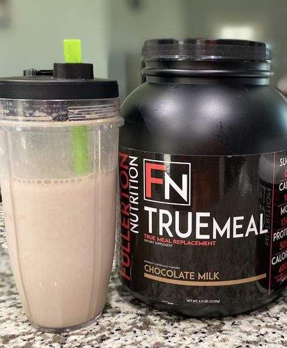 Customer photo review of True Meal Low Carb Meal Replacement