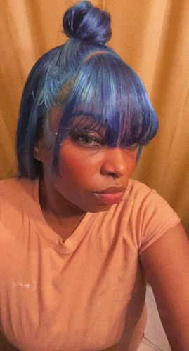 Customer photo review of Brooklyn Hair 13x6 Lace Front Wig / Straight Blonde 20-22"