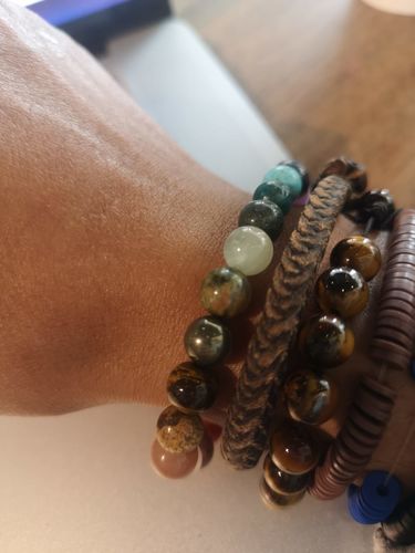 Customer photo review of Pulsera Orden Por Perro Malo (8 mm)