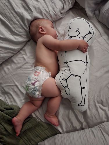Customer photo review of Birth Pillow Line Two