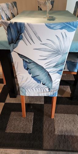Customer photo review of Cabrexa© Dining Chair Covers