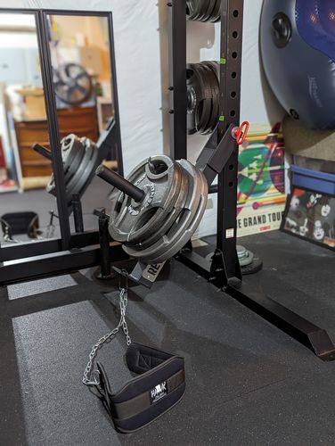 Customer photo review of Belt squat attachment
