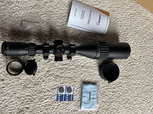 Customer photo review of Sniper NT-HD 3-12x56 AOGL Scope 30mm Tube with Red, Green Illuminated Reticle