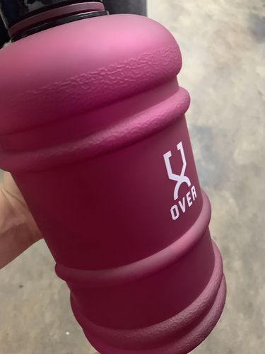 Customer photo review of Sangria Purple Flip Cap 2.2L Oversized Bottle