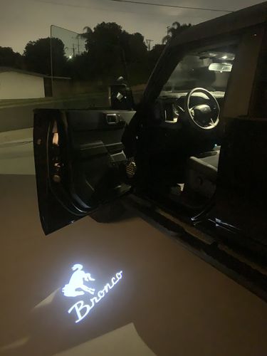 Customer photo review of Ford Bronco Puddle Light Kit 2Pcs