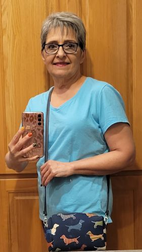 Customer photo review of Dachshund Tapestry Hip Bag PRE-ORDER
