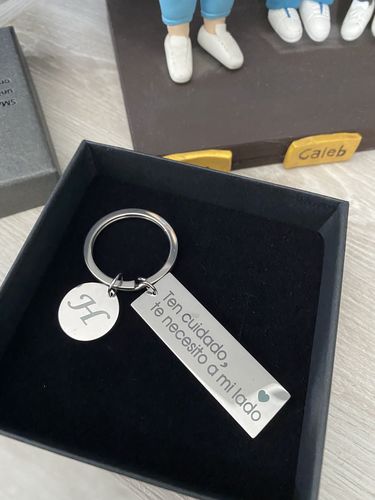 Customer photo review of Llavero "Ten cuidado"