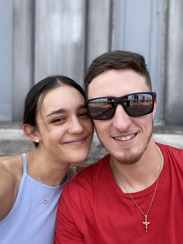 Customer photo review of Crucifix (Gold)