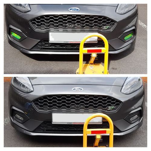 Customer photo review of Fiesta MK8 ST / ST Line Fog Light Armour