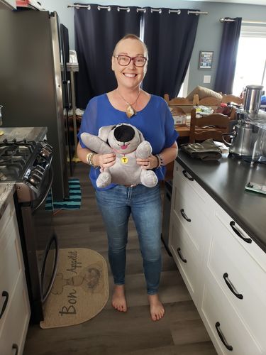 Customer photo review of Silver Infinite Skinny Jean 27" (Mid Indigo)