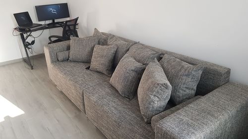 Customer photo review of Canapea extensibilă cu ladă de depozitare Marbela Grey XXL 290x110 cm