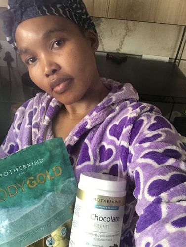 Customer photo review of BodyGold Collagen Peptides