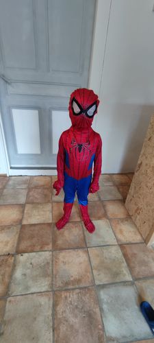 Customer photo review of Déguisement Spider Man Enfant