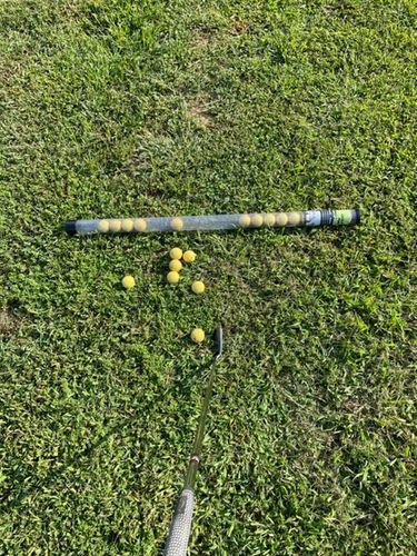 Customer photo review of 10 Pack Practice Golf Balls
