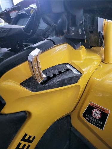 Customer photo review of Billet shifter 2.0 YELLOW (M8)