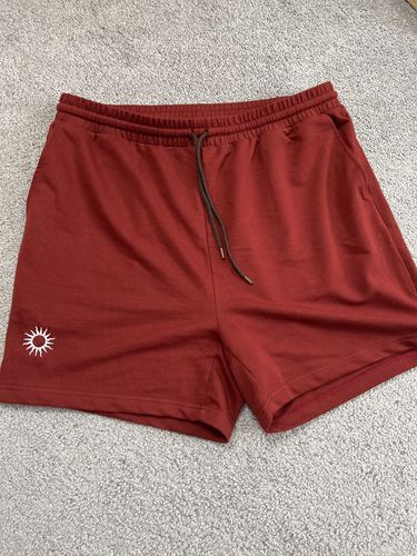 Customer photo review of Men's Classic Sol Short, Cardinal