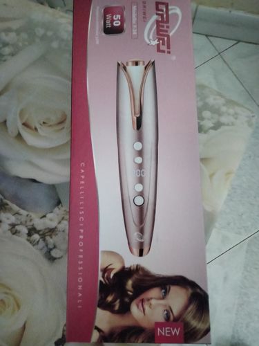 Customer photo review of Power Curly ferro arricciacapelli automatico senza fili 50W