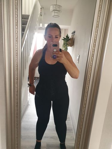 Customer photo review of Waist Training Leggings