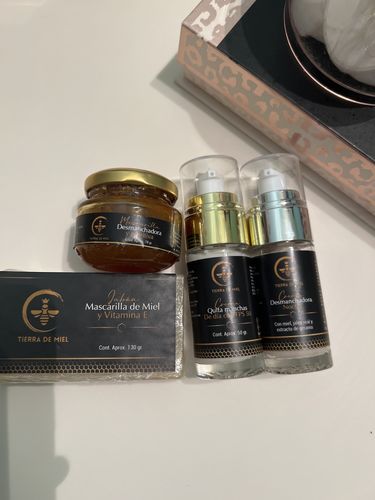 Customer photo review of Kit Quita Manchas Para Todo Tipo De Piel