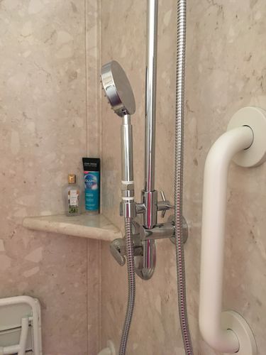 Customer photo review of Shower Head Shut-Off Valve