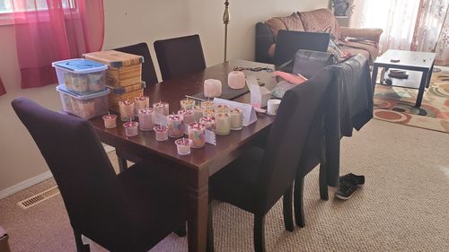 Customer photo review of Cabrexa© Dining Chair Covers