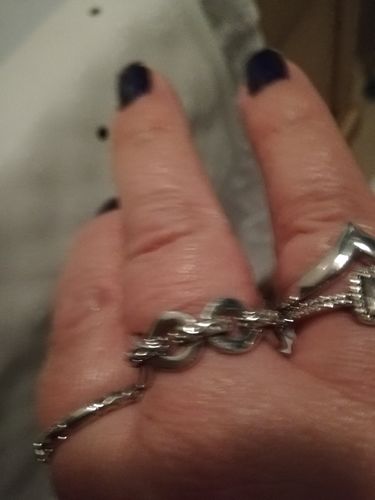 Customer photo review of Allegro Stacking Band Ring