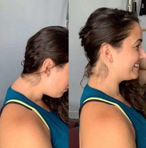 Customer photo review of TechTico EMS Lymphatic Relief Neck Massager