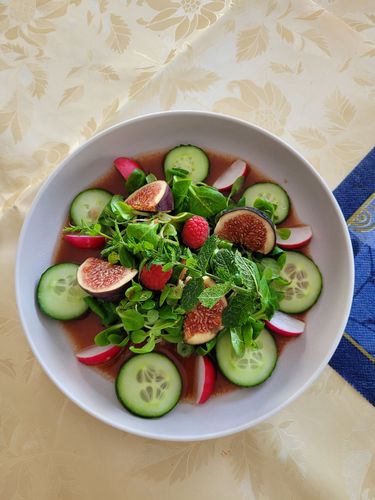 Customer photo review of The Taste Gourmetschale Ø 21,5 x 3,5 cm - Inhalt: 0,8 l - Premium Sand White (2er-Set)