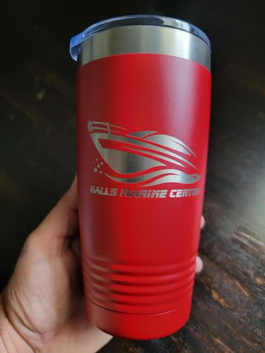 Customer photo review of (6) 20 oz. Custom Engraved Tumblers