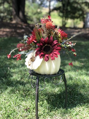 Customer photo review of 24" In Red Berry Spray - 63048-RED